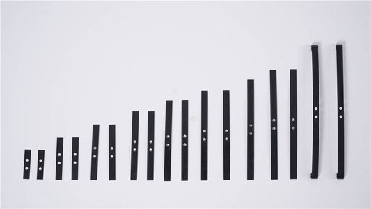 1/12 1941 Willys MB - REAR AUTOMOBILE LEAF SPRINGS