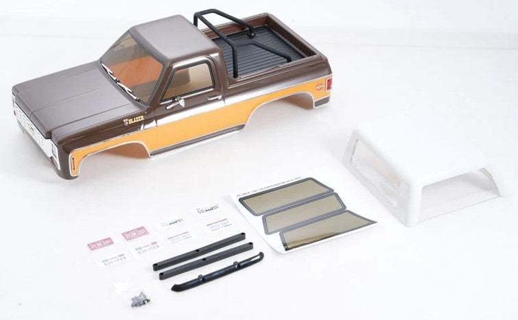 1/10 Chevrolet K5 FCX10 - car BODY assembly painted brown