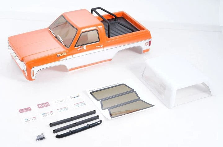 1/10 Chevrolet K5 FCX10 - car BODY assembly painted orange