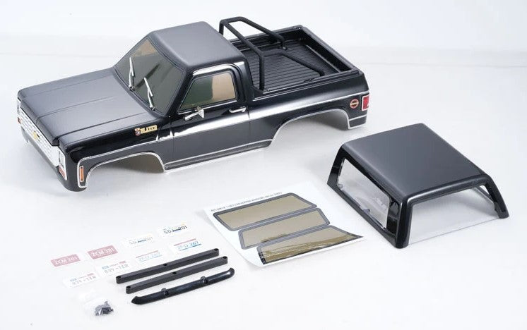 1/10 Chevrolet K5 FCX10 - car BODY assembly painted black
