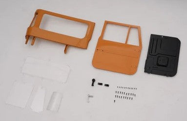 1/10 Toyota FJ40 - RIGHT DOOR AND WINDOW  (YELLOW)V2