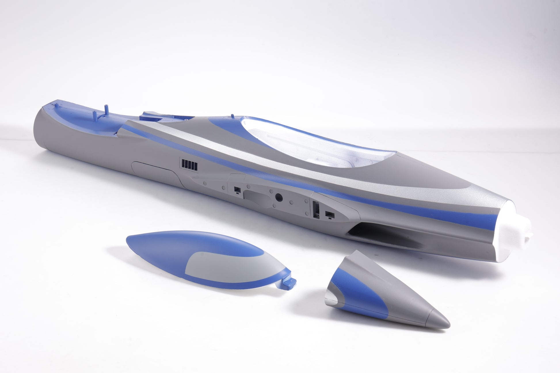 80mm Integral - Fuselage (Blue)