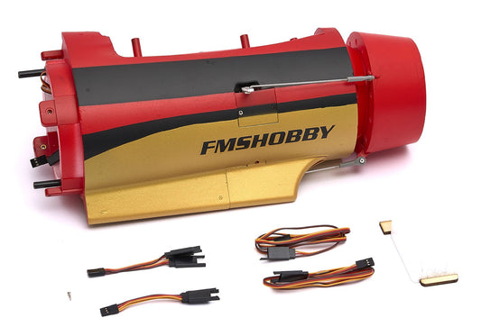 90mm Avanti - Rear fuselage with vector tail nozzle