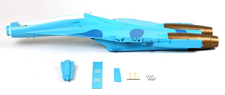 70mm SU-27: fuselage