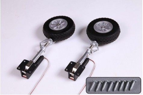 1700mm P51 red Tail - E-retract System