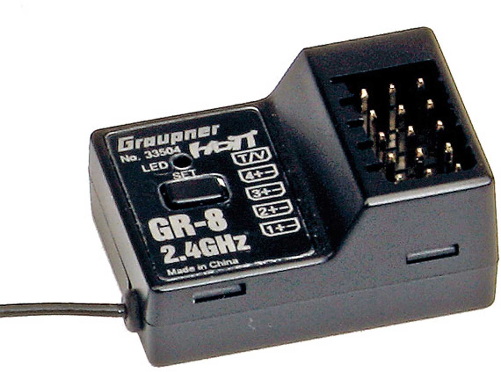 GR-8 HoTT - 2.4 GHz receiver