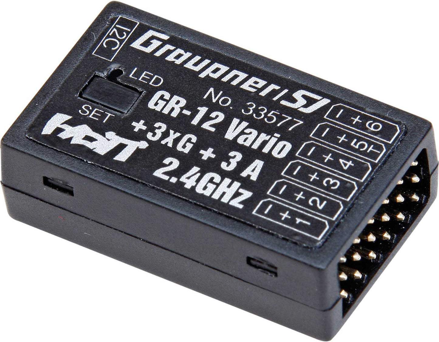 GR-12 + 3xG + Vario HoTT- 2.4 GHz receiver