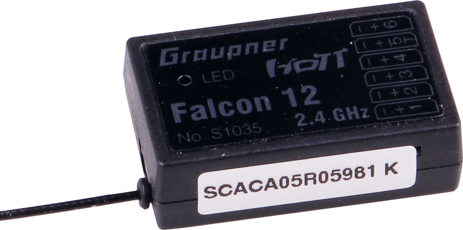 Falcon 12 HoTT - 2.4 GHz receiver