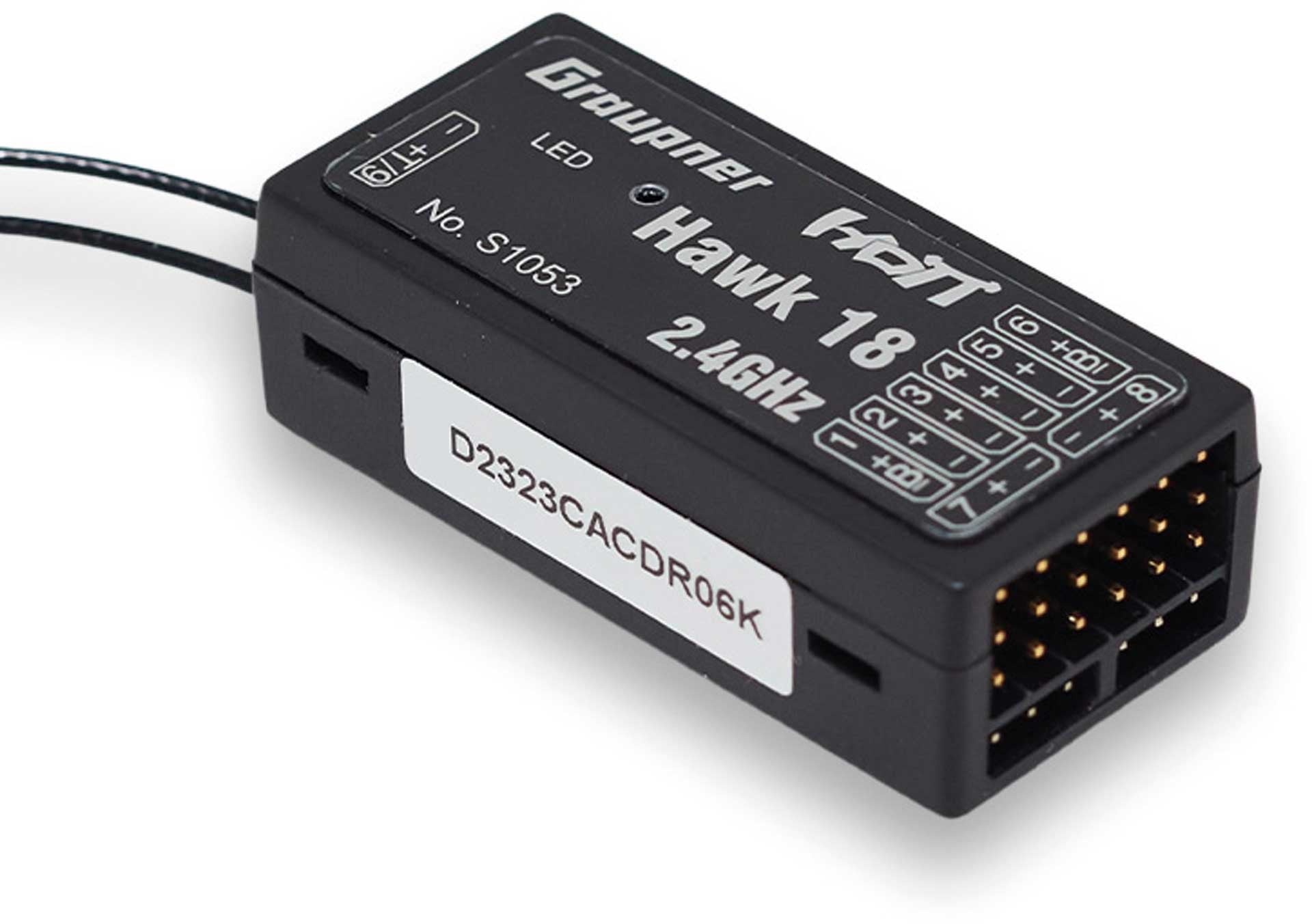 Hawk 18 HoTT - 2.4 GHz receiver