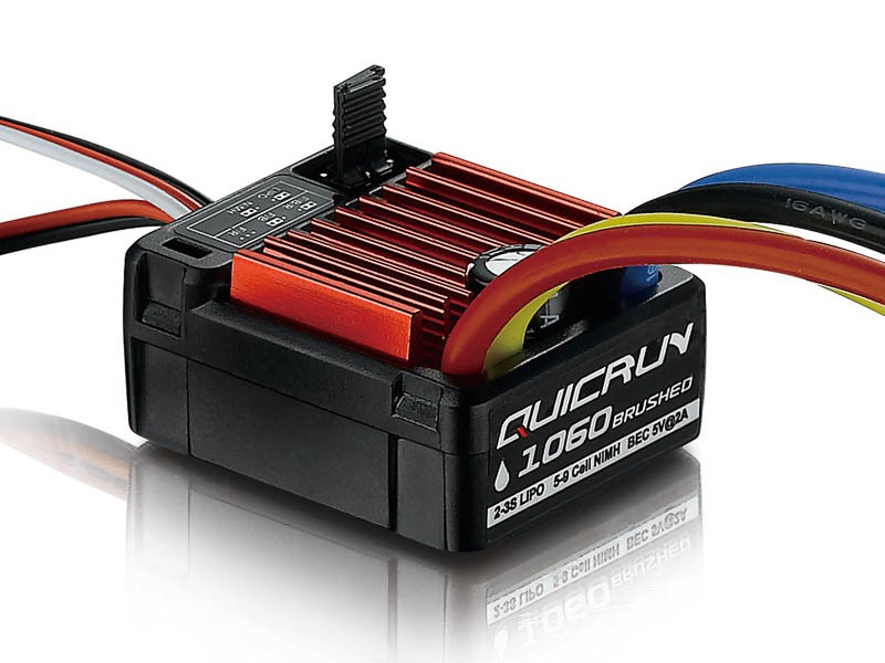 QuicRun ESC 1060 Brushed 60A SBEC for 1/10
