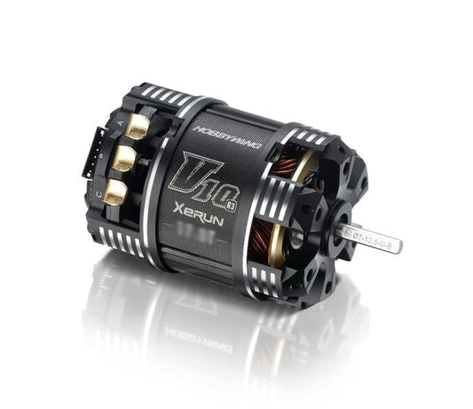 Xerun V10 Brushless Motor G3 5900kV (2s) 5.5T Sensored for 1/10