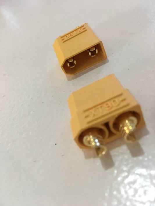 XT90 connector yellow per set