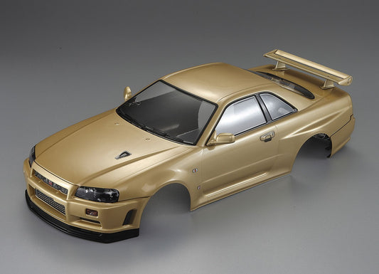Nissan Skyline R34 195mm, champaign-gold finished, RTU all-in