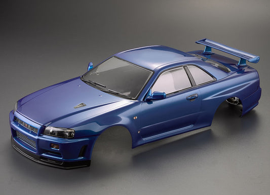 Nissan Skyline R34 195mm Metallic Blue lackiert RTU all-in
