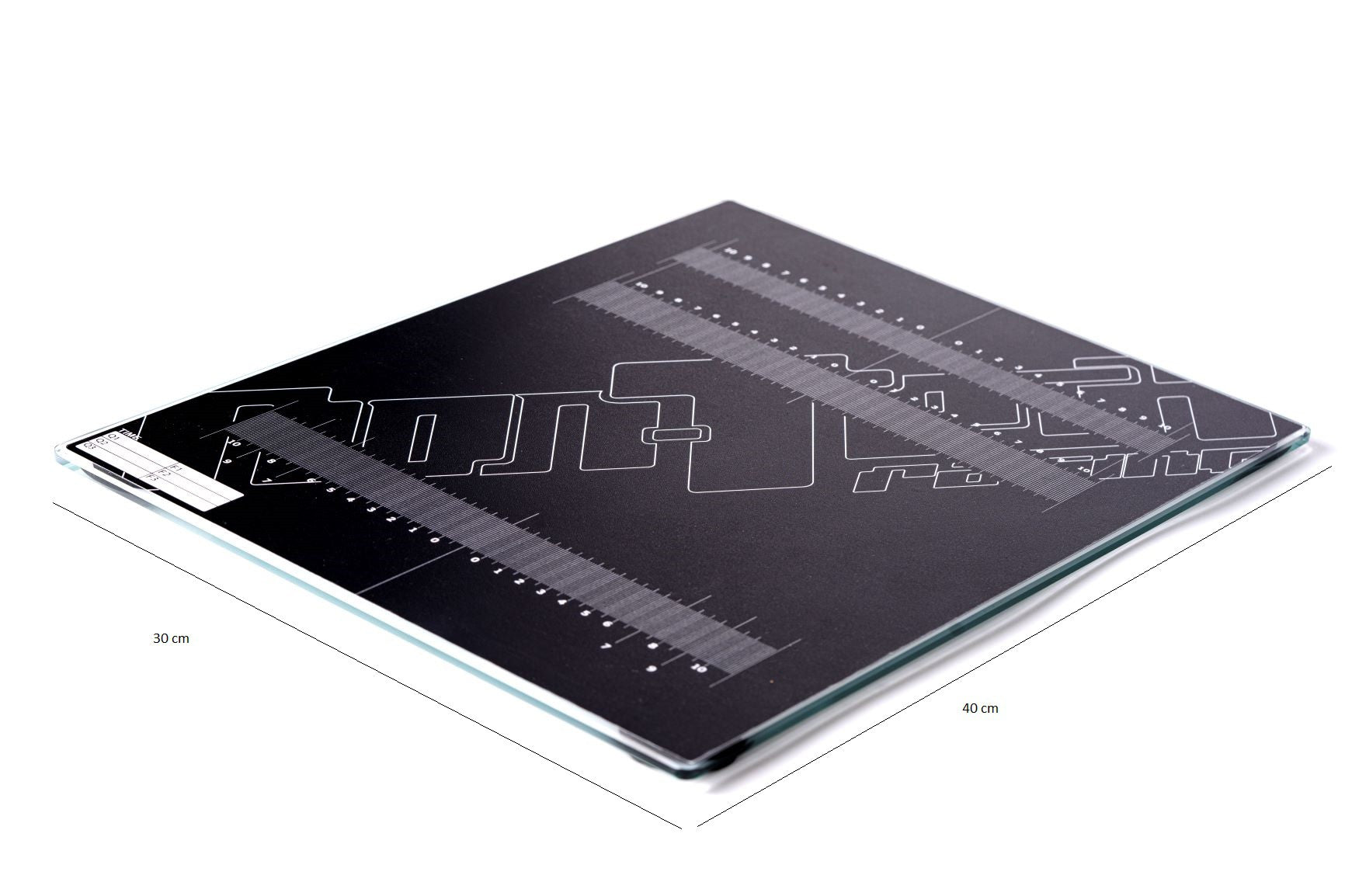 TOP GLASS 40x30x6
