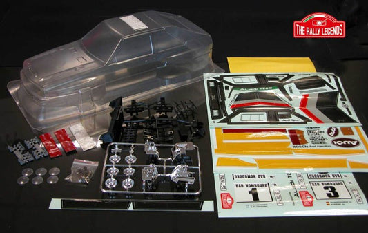 AUDI QUATTRO CLEAR BODY