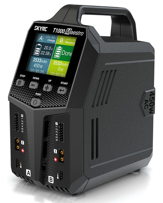 T1000 Maestro AC/DC Duo charger (AC450W DC 1000W)
