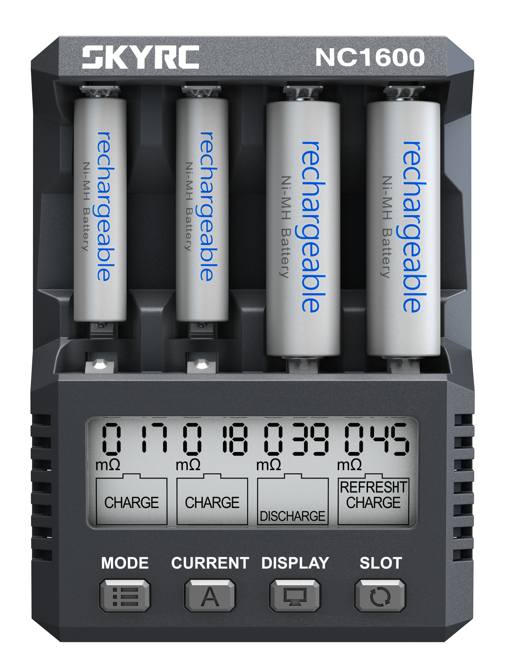 NC1600 NiMH AA/AAA battery charger