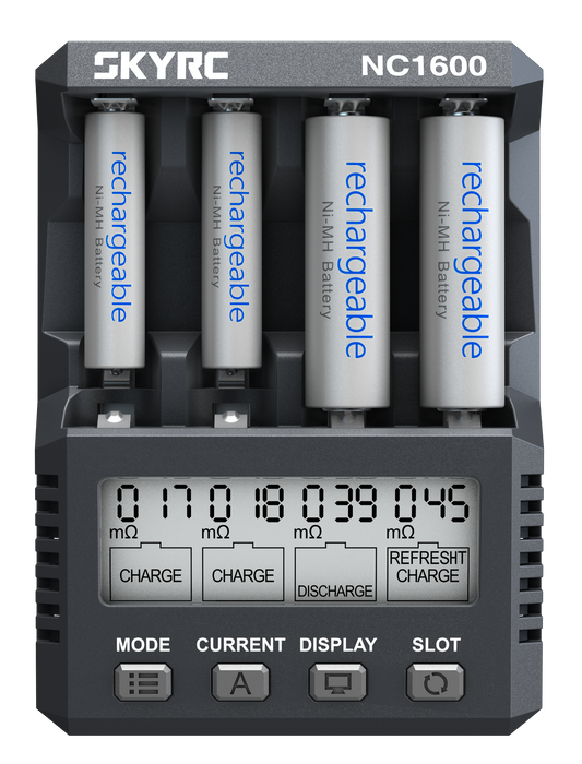 NC1600 NiMH AA/AAA battery charger