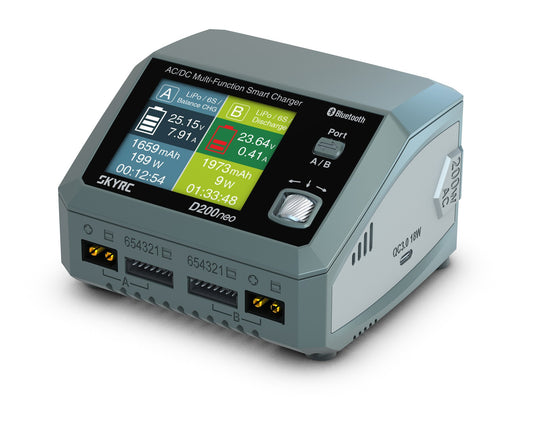 D200 Neo Duo AC/DC charger (AC 200W - DC 2x400W)