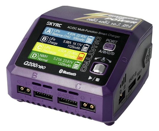 Q200 neo Quattro AC/DC Charger (AC max 200W - DC max 400W)