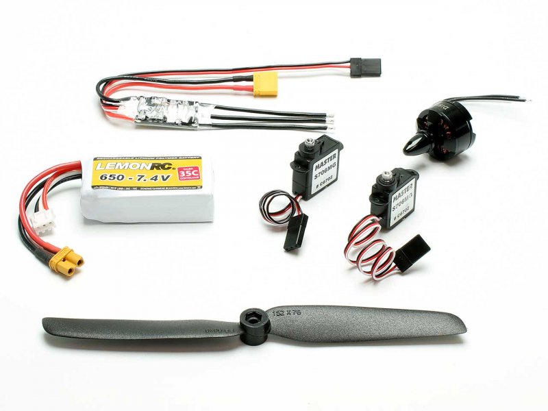 Antrieb + Servos Die Hexe