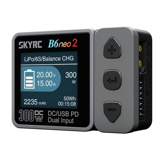 B6 neo2 DC Smart Charger (300W)  - Black & Grey