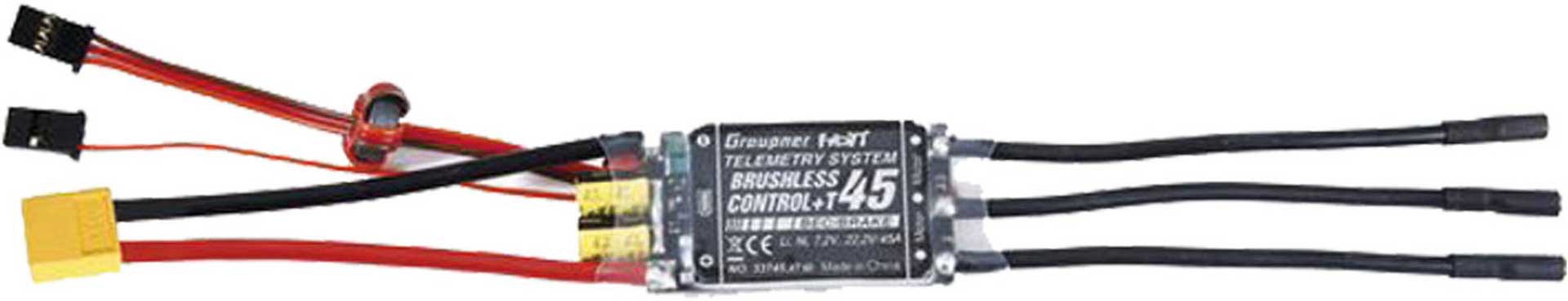 BRUSHLESS CONTROL+ T45 BEC