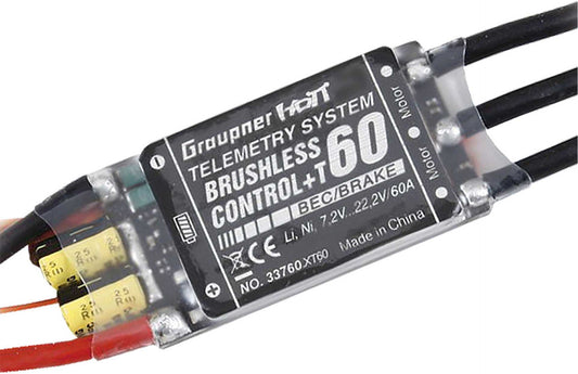 BRUSHLESS CONTROL+ T60 BEC