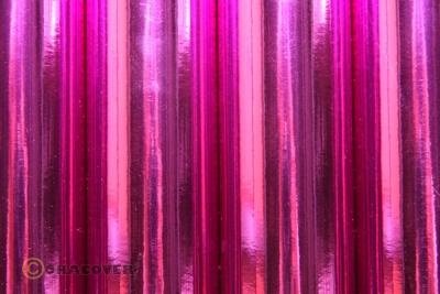 Bügelfolie Oracover chrom magenta (2 Meter)