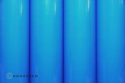 Bügelfolie Oracover fluoresz. blau (2 Meter)