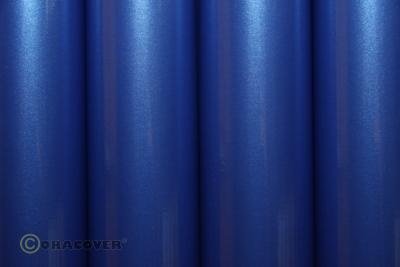 Bügelfolie Oracover perlmutt blau (2 Meter)