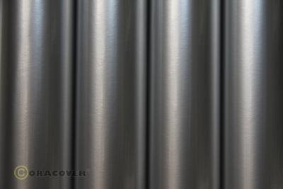 Bügelfolie Oracover silber (2 Meter)