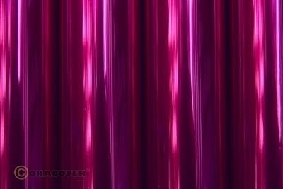 Bügelfolie Oracover transparent magenta (2 Meter)