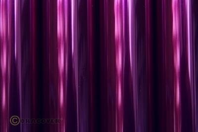 Bügelfolie Oracover transparent violett (2 Meter)