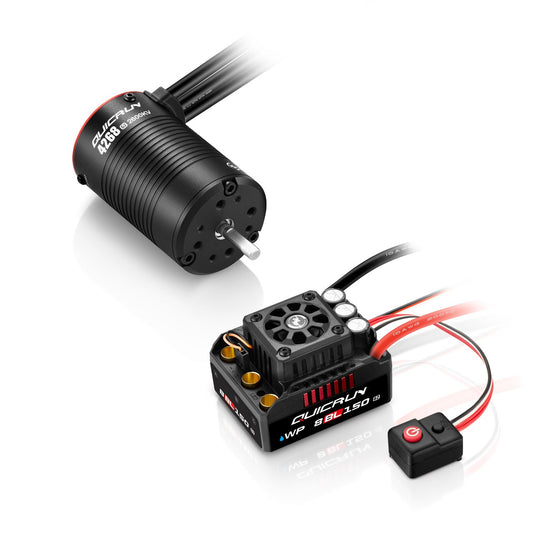 Combo WP8BL150 G2 4268SL 2600kV G2 Sensorless