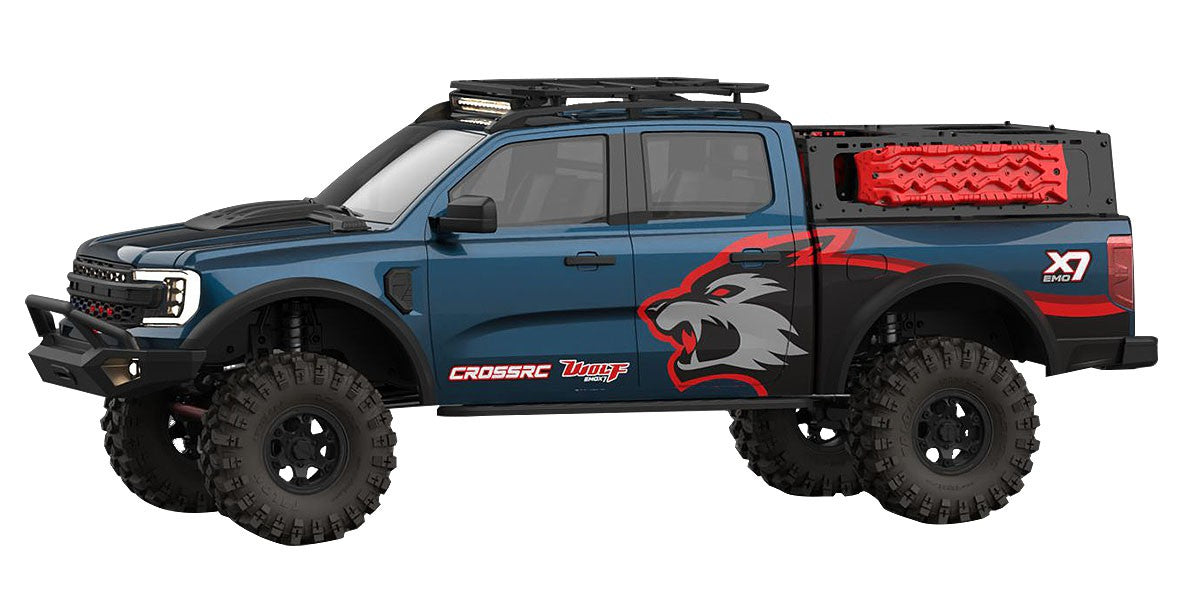 Crawling kit - EMO X7 ARTR kit (blue)