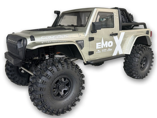 Crawling kit - EMOX1 1/8 RTR Brushless kit  (silver)