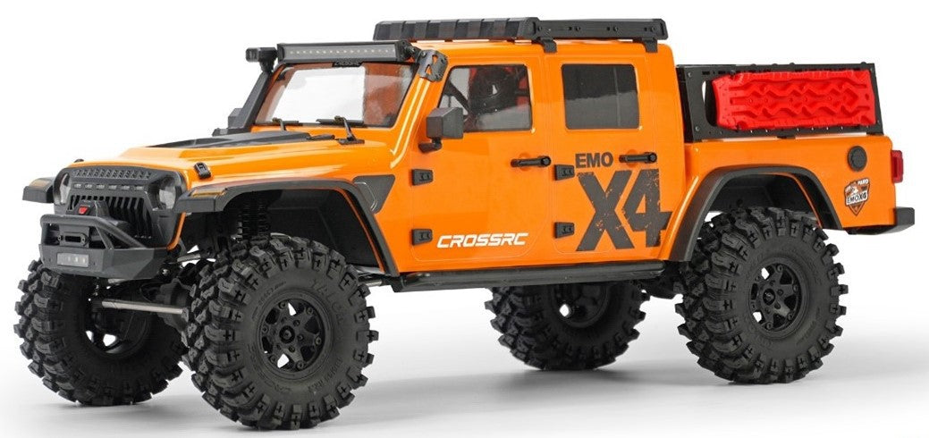 Crawling kit - EMOX4 1/8 RTR Brushless kit (orange)
