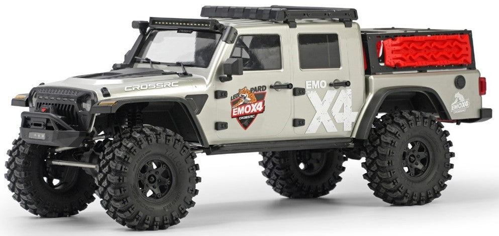 Crawling kit - EMOX4 1/8 RTR Brushless kit (silver)