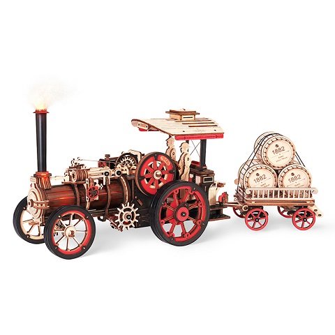 Dampfmaschine (Lasercut Holzbausatz)