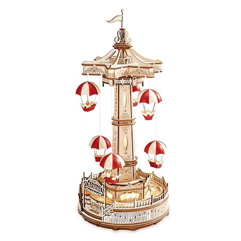 Fallschirmturm (Lasercut Holzbausatz)