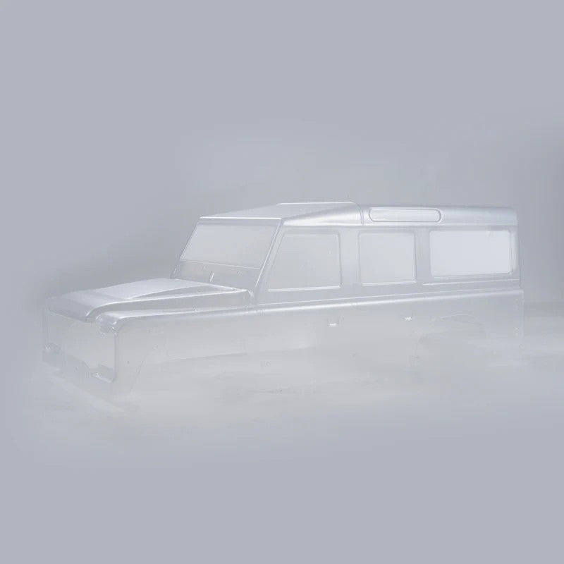 FCX10 Land Rover serie 11045 - CLEAR CAR BODY SET
