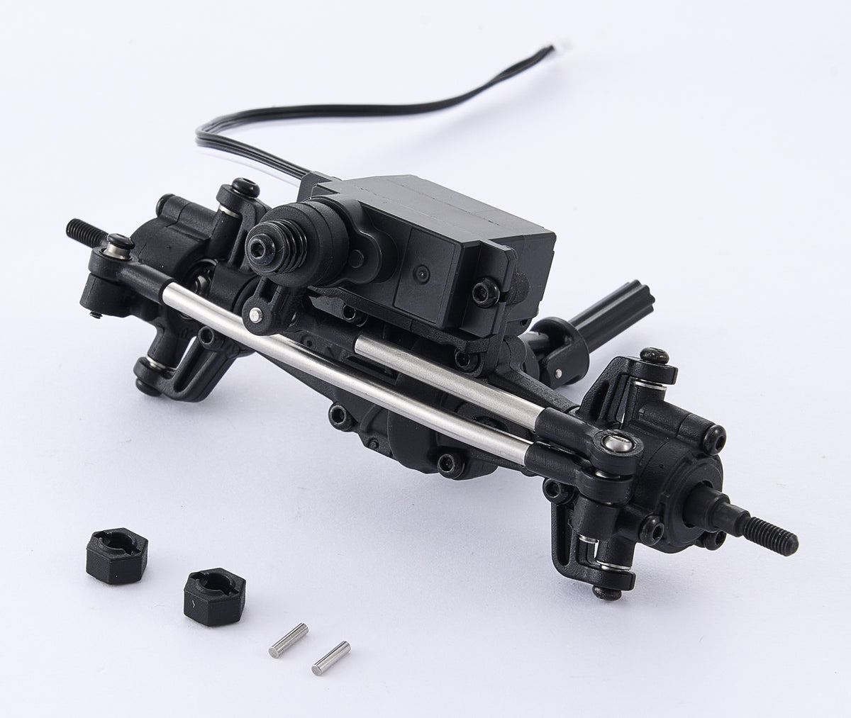 FCX18II F100 Brushed - FRONT AXLE ASSEMBLY ( DIFF )