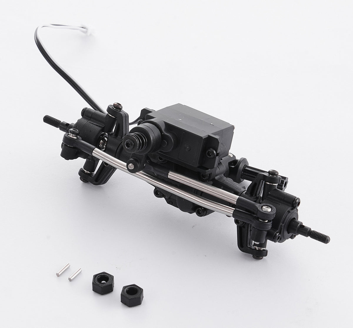 FCX18II F100 Brushed - FRONT AXLE ASSEMBLY