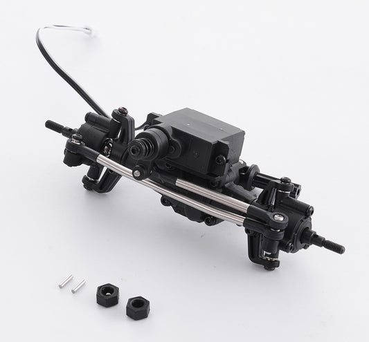 FCX18II F100 Brushed - FRONT AXLE ASSEMBLY