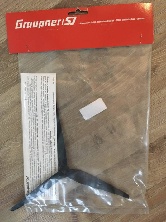 Prop 3-blad Graupner SJ E-prop 9x5L