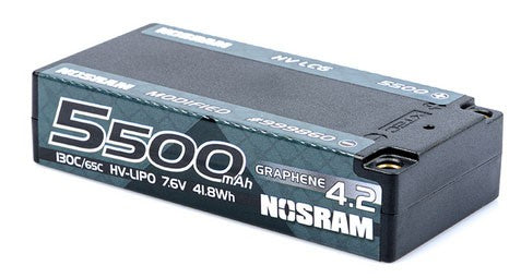 HV LCG Modified Shorty GRAPHENE-4.2 5500mAh Hardcase 7.6V 130C/65C