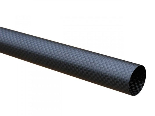 Kohlefaser Rohr (konisch) Ø 24-10mm / L=970 mm