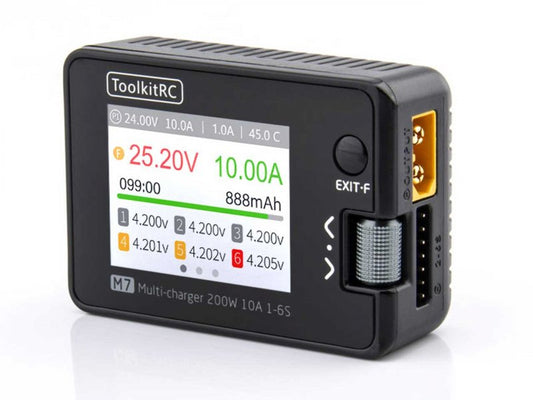 Ladegerät ToolkitRC M7 200W (DC 7-28V)